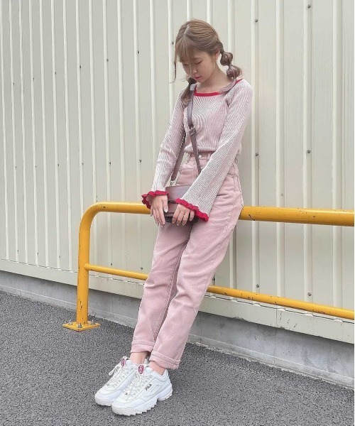 フラッシャー付オリジナルストレートデニム