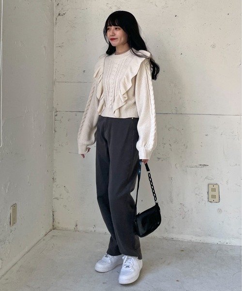 フラッシャー付オリジナルストレートデニム