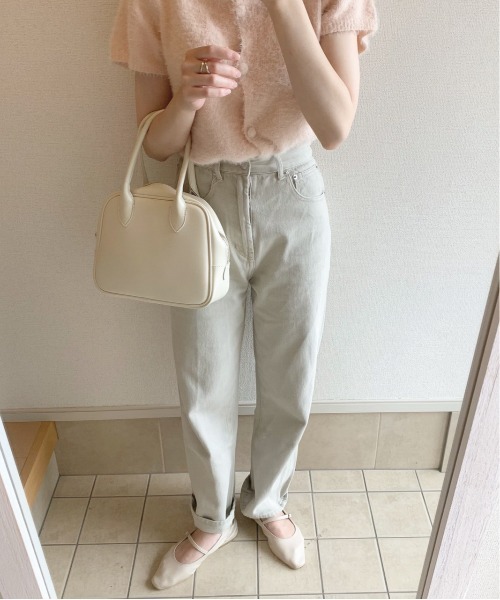 フラッシャー付オリジナルストレートデニム