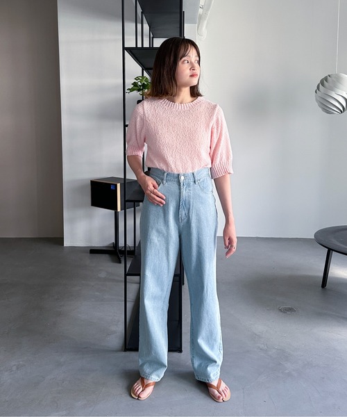 セール】《在庫限り》フラッシャー付オリジナルストレートデニム