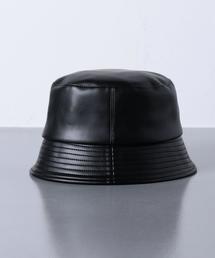 KIJIMA TAKAYUKI アップルレザー バケットハット KIJIMA TAKAYUKI キジマタカユキ レザーハット 251001 KIJIMA