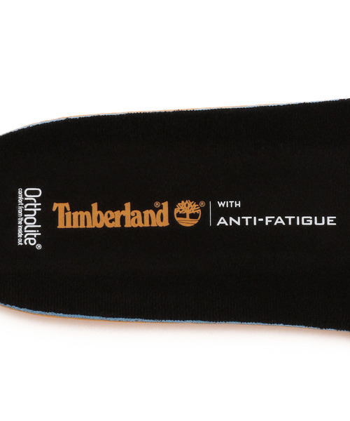 Timberland　ティンバーランド　アンチファティーグ　レザーシューズ　黒 アンチファティーグ フットベット（シューケア用品