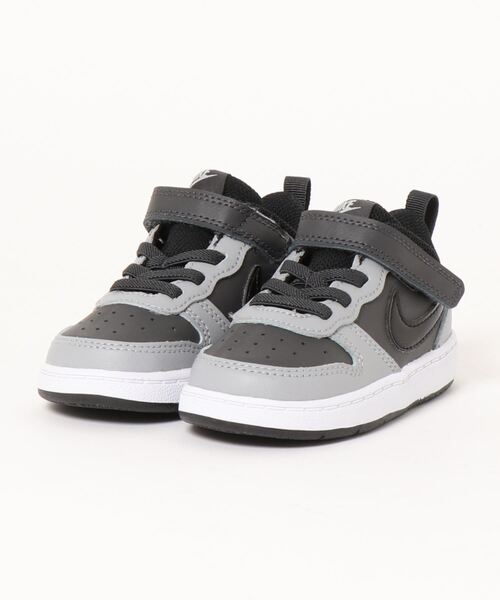 NIKE（ナイキ）の「《NIKE》COURT BOROUGH LOW 2 TDV コート バーロウ ＬＯＷ ２ ＴＤＶ（スニーカー・キッズ・ホワイト×ブルー/ライトブルー/ホワイト×ネイビー/ブラック×レッド/ブラック×ブラック/ブラック×グレー/ブラウン/ホワイト/ホワイト系その他/ブルー系その他/ホワイト系その他2・14.0cm/13.0cm/12.0cm/15.0cm/16.0cm）」の7枚目の写真