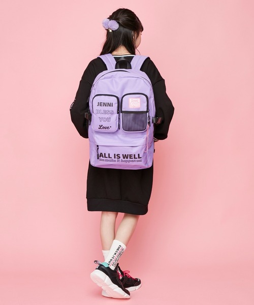 新品❤️ラプチャー❤️フリル付きネイビーリュック 楽天市場】ラプチャー（バックパック・リュック｜レディース