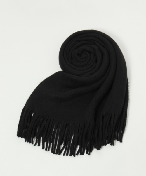 RAGEBLUE（レイジブルー）の「ラッセルボリュームマフラー/897644（マフラー・メンズ・ブラック/ダークブラウン/ベージュ/オフホワイト/その他19・FREE）」の8枚目の写真