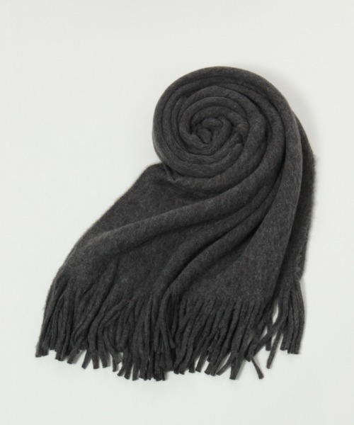 RAGEBLUE（レイジブルー）の「ラッセルボリュームマフラー/897644（マフラー・メンズ・ブラック/ダークブラウン/ベージュ/オフホワイト/その他19・FREE）」の11枚目の写真