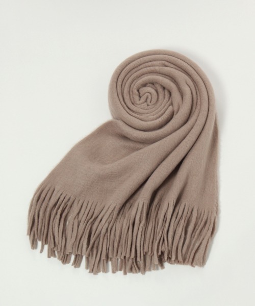 RAGEBLUE（レイジブルー）の「ラッセルボリュームマフラー/897644（マフラー・メンズ・ブラック/ダークブラウン/ベージュ/オフホワイト/その他19・FREE）」の10枚目の写真