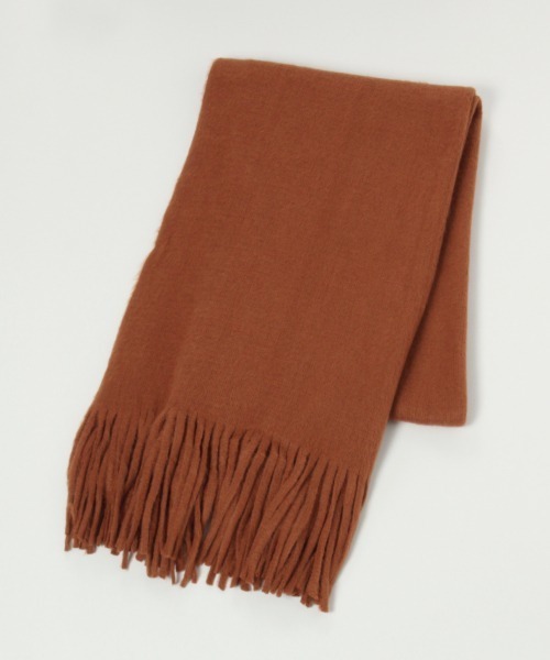 RAGEBLUE（レイジブルー）の「ラッセルボリュームマフラー/897644（マフラー・メンズ・ブラック/ダークブラウン/ベージュ/オフホワイト/その他19・FREE）」の12枚目の写真