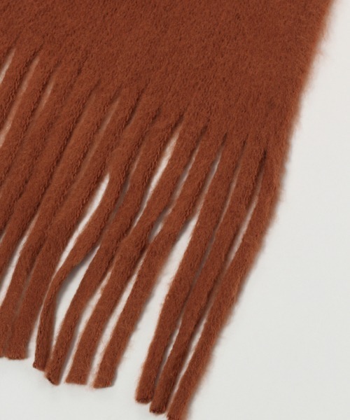 RAGEBLUE（レイジブルー）の「ラッセルボリュームマフラー/897644（マフラー・メンズ・ブラック/ダークブラウン/ベージュ/オフホワイト/その他19・FREE）」の13枚目の写真