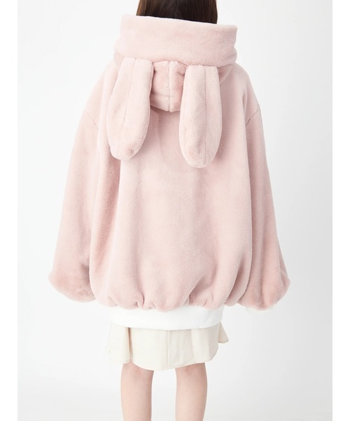 Ank その他アウターうさちゃんファーブルゾン その他アウター Ank Rouge アンクルージュ のファッション