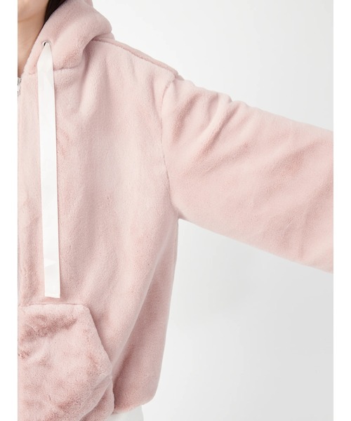 Ank その他アウターうさちゃんファーブルゾン その他アウター Ank Rouge アンクルージュ のファッション