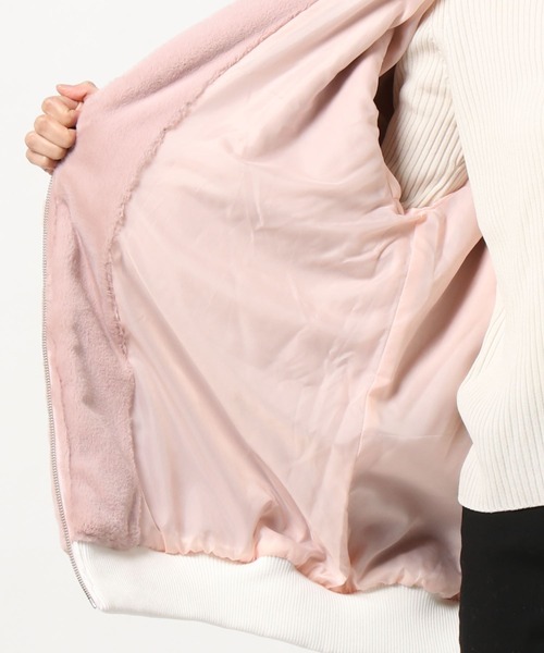 Ank その他アウターうさちゃんファーブルゾン その他アウター Ank Rouge アンクルージュ のファッション