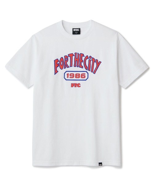 FTC（エフティーシー）の「COLLEGE SKETCH（Tシャツ/カットソー・メンズ・ホワイト/ブラック/ゴールド・MEDIUM/LARGE/X-LARGE/SMALL）」の2枚目の写真