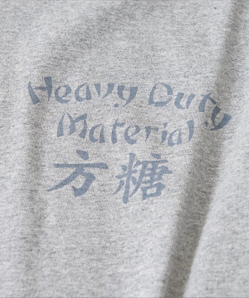 CUBE SUGAR（キューブシュガー）の「OE天竺 チャイニーズ ロゴプリント 長袖Tシャツ（Tシャツ/カットソー・レディース・トップグレー/サックスブルー/カーキ/ホワイト・M）」の20枚目の写真