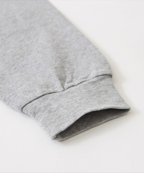 CUBE SUGAR（キューブシュガー）の「OE天竺 チャイニーズ ロゴプリント 長袖Tシャツ（Tシャツ/カットソー・レディース・トップグレー/サックスブルー/カーキ/ホワイト・M）」の21枚目の写真