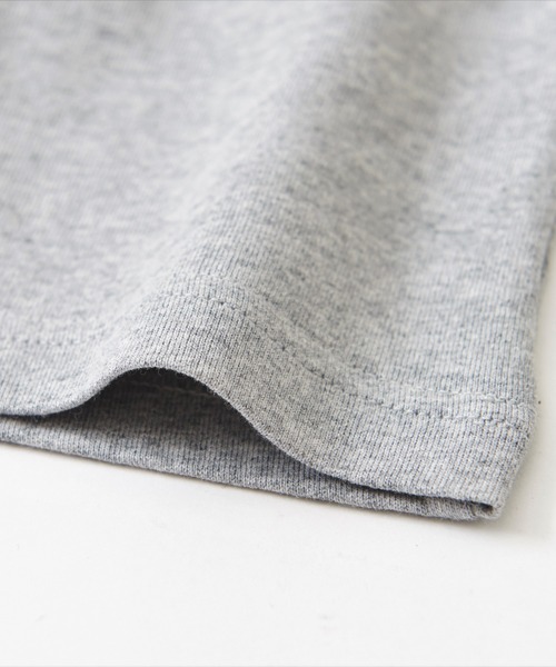 CUBE SUGAR（キューブシュガー）の「OE天竺 チャイニーズ ロゴプリント 長袖Tシャツ（Tシャツ/カットソー・レディース・トップグレー/サックスブルー/カーキ/ホワイト・M）」の22枚目の写真