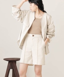 【WEB限定】花粉ガードセンターシームショートパンツ