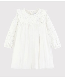 セール チュール付きベロアワンピース ワンピース Petit Bateau プチバトー のファッション通販 Zozotown