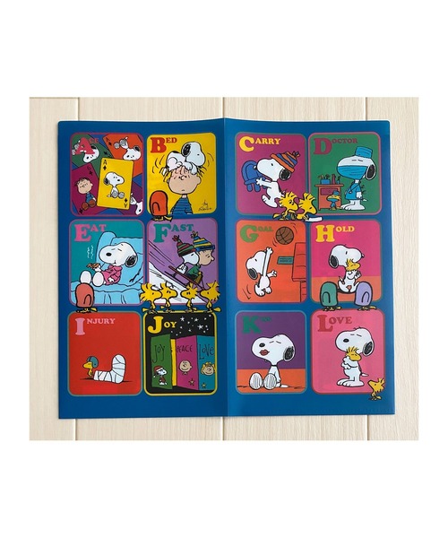 PEANUTS / NOSTALGICA 】 スヌーピー マルチクリアケース（ポーチ