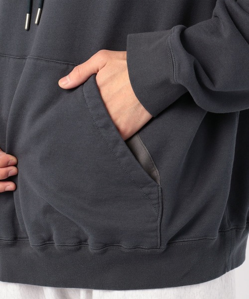 UNFIL（アンフィル）の「【unfil】コットンフレンチテリーパーカー MEN（パーカー・メンズ・カーキ/チャコール・4/5）」の13枚目の写真