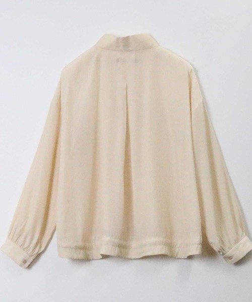 HONEYSUCKLE ROSE(ハニーサックルローズ)の「【HONEYSUCKLE ROSE】シアーブルゾン(ブルゾン・レディース・ピンク/グリーン/ライトベージュ・L/M)」の15枚目の写真