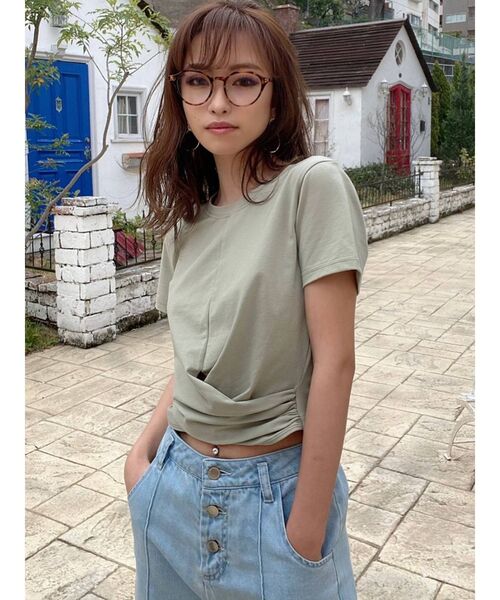 RESEXXY（リゼクシー）の「ピンタックストレートパンツ（その他パンツ・レディース・ライトブルー/ブラウン/アイボリー・FREE）」の19枚目の写真