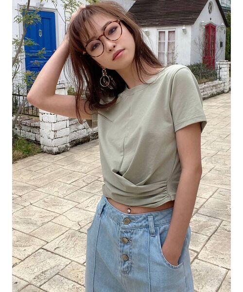 RESEXXY（リゼクシー）の「ピンタックストレートパンツ（その他パンツ・レディース・ライトブルー/ブラウン/アイボリー・FREE）」の22枚目の写真