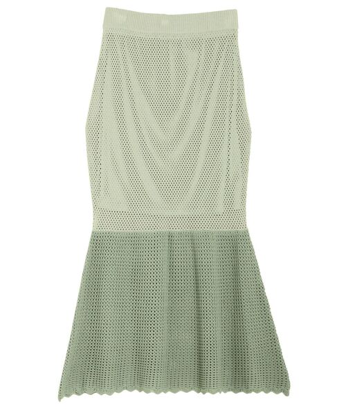 THE DAYZ TOKYO(ザデイズトーキョー)の「【THE DAYZ TOKYO】透かし編みニットマーメイドスカート(スカート・レディース・ブラック/ミント・FREE)」の20枚目の写真