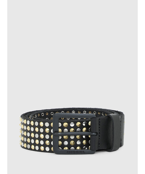 DIESEL（ディーゼル）の「メンズ フルリベット ベルト（ベルト・メンズ・ブラック・95/90/80/85）」の2枚目の写真