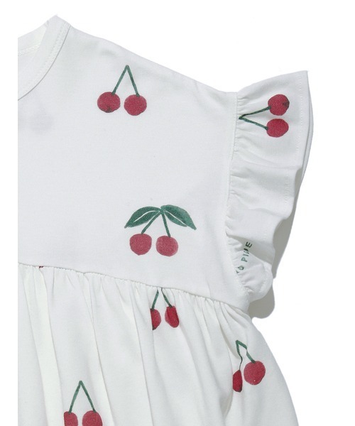 gelato pique（ジェラートピケ）の「【KIDS】チェリーモチーフ kids プルオーバー（Tシャツ/カットソー・キッズ・レッド・SMALL/MEDIUM/X-SMALL/XX-SMALL）」の6枚目の写真