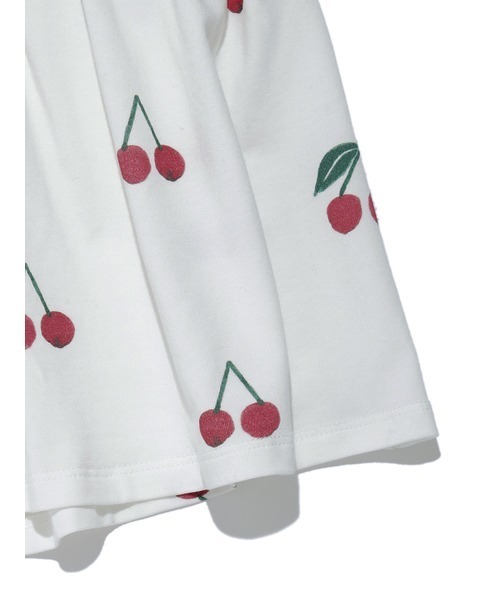 gelato pique（ジェラートピケ）の「【KIDS】チェリーモチーフ kids プルオーバー（Tシャツ/カットソー・キッズ・レッド・SMALL/MEDIUM/X-SMALL/XX-SMALL）」の7枚目の写真