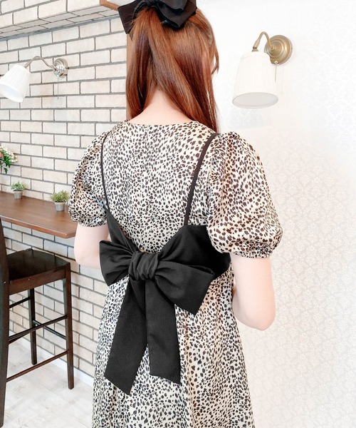 Rmine(アールマイン)の「バックリボンビスチェ(キャミソール・レディース・ブラック・FREE)」の14枚目の写真