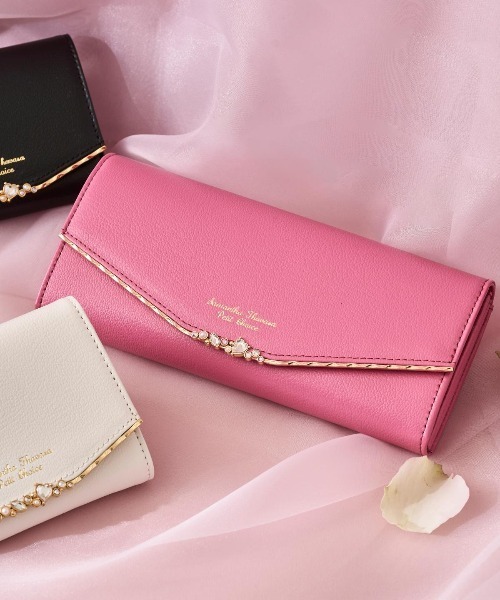 ハートジュエルバー 長財布（財布）｜Samantha Thavasa Petit Choice