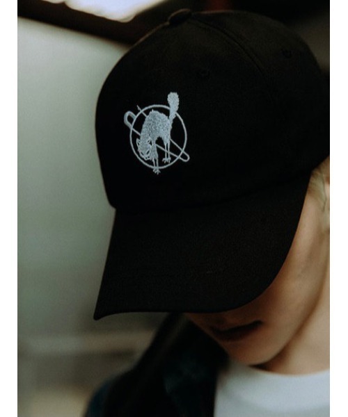 SINCITY（シンシティ）の「【SINCITY】ANARCHY CAT BASEBALL CAP（キャップ・メンズ・ブラック/ブルー・ONE SIZE）」の3枚目の写真