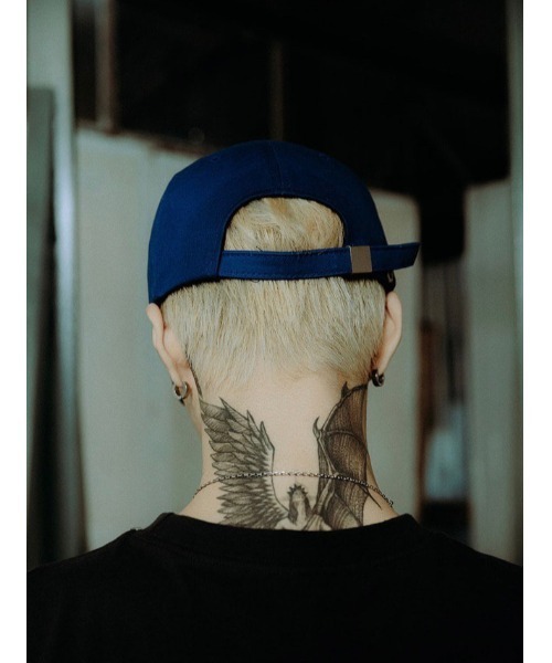 SINCITY（シンシティ）の「【SINCITY】ANARCHY CAT BASEBALL CAP（キャップ・メンズ・ブラック/ブルー・ONE SIZE）」の16枚目の写真