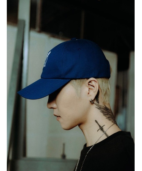 SINCITY（シンシティ）の「【SINCITY】ANARCHY CAT BASEBALL CAP（キャップ・メンズ・ブラック/ブルー・ONE SIZE）」の13枚目の写真