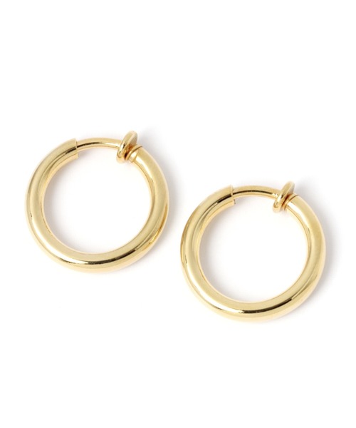 A part by（アパートバイ）の「パイプフープイヤリング　940286（イヤリング・レディース・ゴールド/シルバー・FREE）」の5枚目の写真