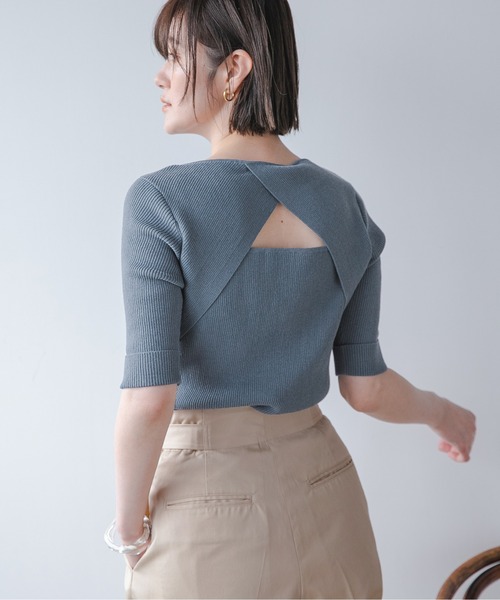 A part by（アパートバイ）の「パイプフープイヤリング　940286（イヤリング・レディース・ゴールド/シルバー・FREE）」の9枚目の写真