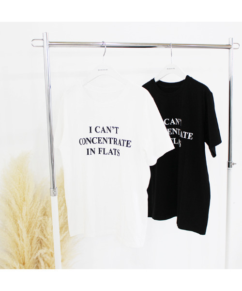 MODE ROBE(モードローブ)の「I CAN'T 半袖Tシャツ(Tシャツ/カットソー・レディース・ホワイト/ブラック・FREE)」の19枚目の写真