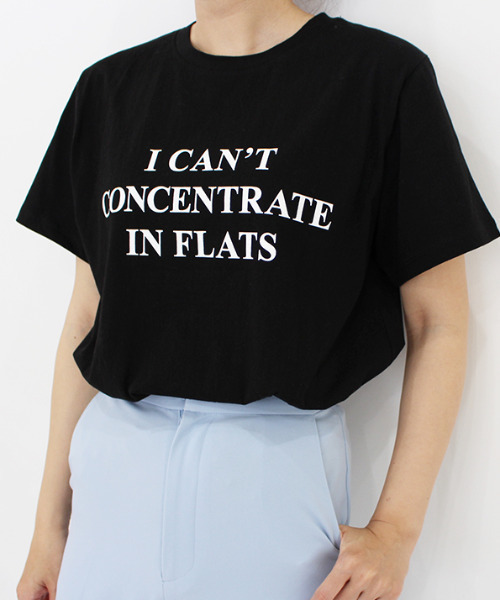 MODE ROBE(モードローブ)の「I CAN'T 半袖Tシャツ(Tシャツ/カットソー・レディース・ホワイト/ブラック・FREE)」の10枚目の写真