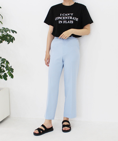 MODE ROBE(モードローブ)の「I CAN'T 半袖Tシャツ(Tシャツ/カットソー・レディース・ホワイト/ブラック・FREE)」の16枚目の写真