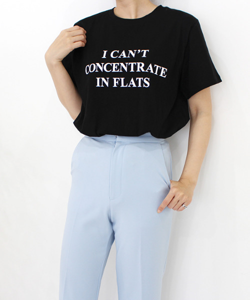 MODE ROBE(モードローブ)の「I CAN'T 半袖Tシャツ(Tシャツ/カットソー・レディース・ホワイト/ブラック・FREE)」の22枚目の写真