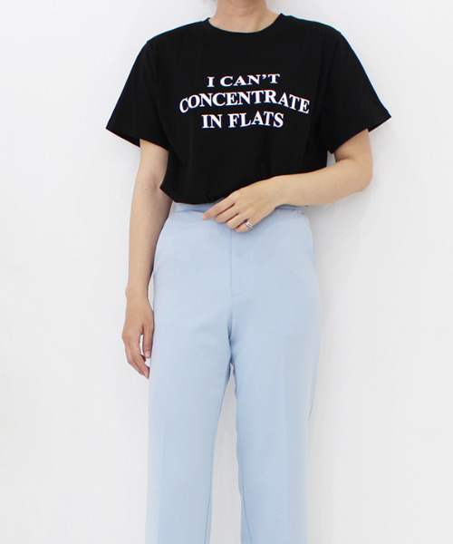 MODE ROBE(モードローブ)の「I CAN'T 半袖Tシャツ(Tシャツ/カットソー・レディース・ホワイト/ブラック・FREE)」の20枚目の写真