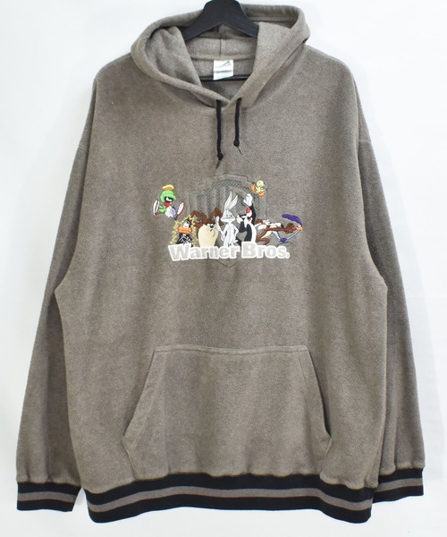 【ヴィンテージ古着】 LOONEY TUNES/ルーニー・チューンズ ワーナーブラザーズ フリースパーカー