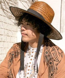 チャイハネ | 【チャイハネ】ロングリボン麦わらハット(ハット)