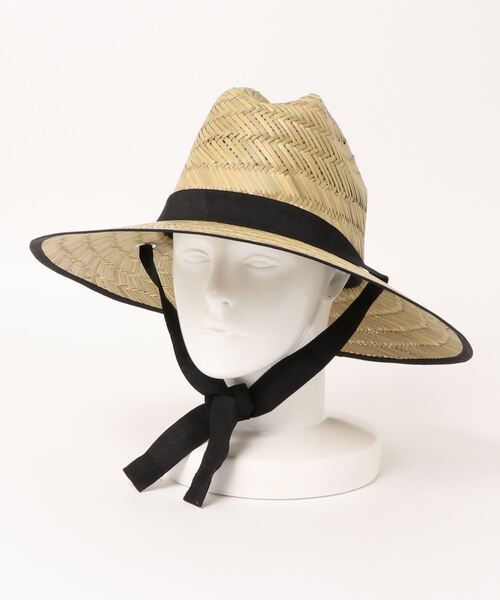 チャイハネ（チャイハネ）の「【チャイハネ】ロングリボン麦わらハット（ハット・レディース・ブラウン/ナチュラル・FREE）」の3枚目の写真
