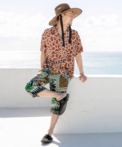 チャイハネ（チャイハネ）の「【チャイハネ】ロングリボン麦わらハット（ハット・レディース・ブラウン/ナチュラル・FREE）」の10枚目の写真