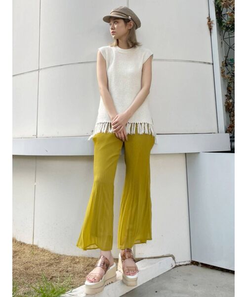 MURUA（ムルーア）の「レザービットマリンキャップ（キャップ・レディース・ブラック/ブラウン/アイボリー・FREE）」の12枚目の写真