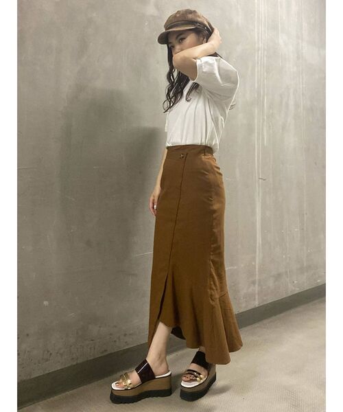 MURUA（ムルーア）の「レザービットマリンキャップ（キャップ・レディース・ブラック/ブラウン/アイボリー・FREE）」の15枚目の写真