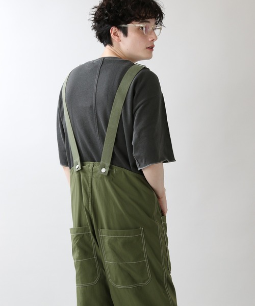 RAGEBLUE（レイジブルー）の「ミリタリーオーバーオール/950336（サロペット/オーバーオール・メンズ・ブラック/オリーブ・FREE）」の19枚目の写真